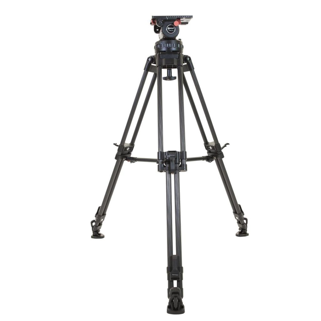 CT80K/1 Heavy Duty Fluid Head Tripod Kit with Padded Tripod Case